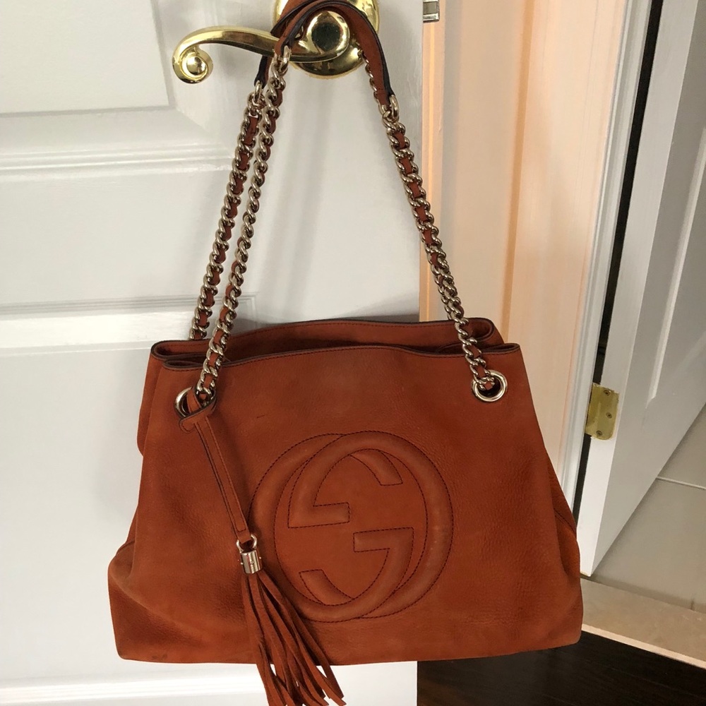 Gucci Suede Bag